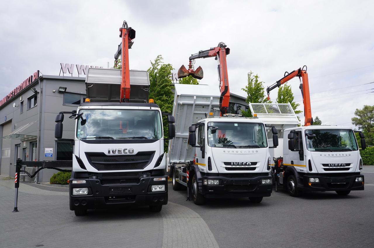 IVECO Stralis 310 E6 / NEW 3-sided tipper / Fassi F135 crane with remote control - Caminhão basculante, Caminhão grua: foto 3 IVECO Stralis 310 E6 / NEW 3-sided tipper / Fassi F135 crane with remote control - Caminhão basculante, Caminhão grua: foto 3