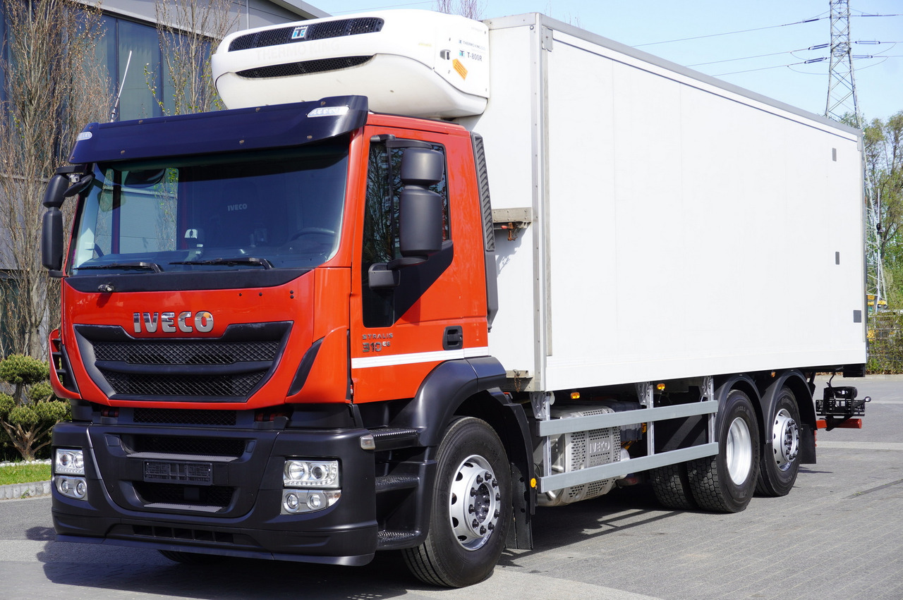 Iveco Stralis 310 6×2 E6 Refrigerator/ ATP/FRC / 18 pallets / Tail lift - Caminhão frigorífico: foto 1 Iveco Stralis 310 6×2 E6 Refrigerator/ ATP/FRC / 18 pallets / Tail lift - Caminhão frigorífico: foto 1