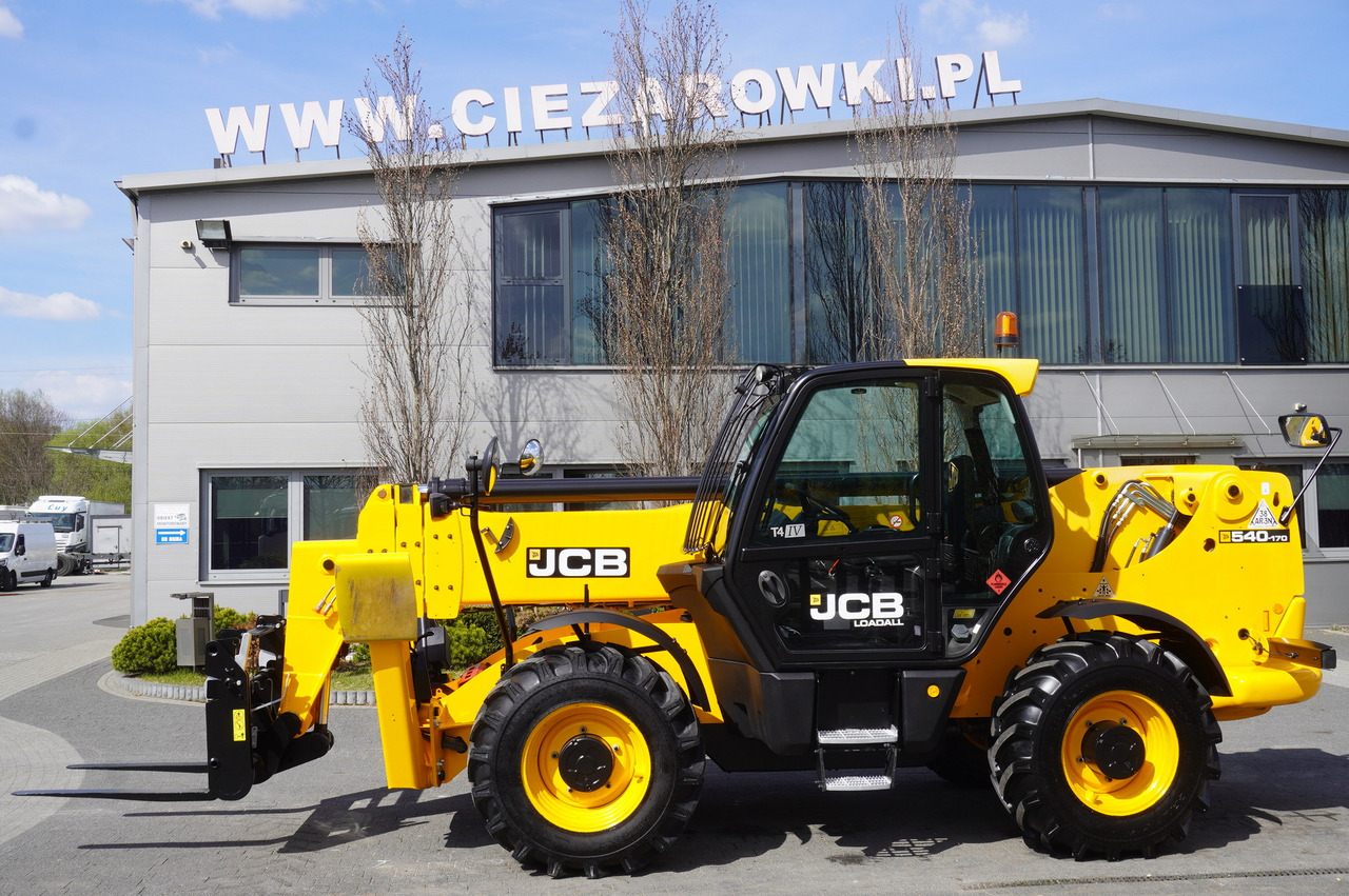 Pá carregadora telescópica JCB 540-170 Telescopic Loader / 17m / joystick: foto 7