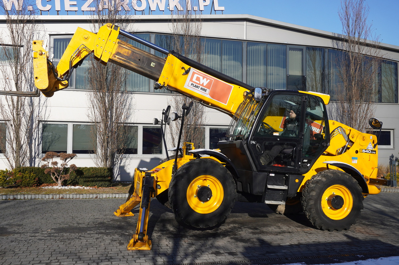 JCB 540-170 Telescopic Loader / 17m / joystick - Carregadeira de rodas: foto 1 JCB 540-170 Telescopic Loader / 17m / joystick - Carregadeira de rodas: foto 1