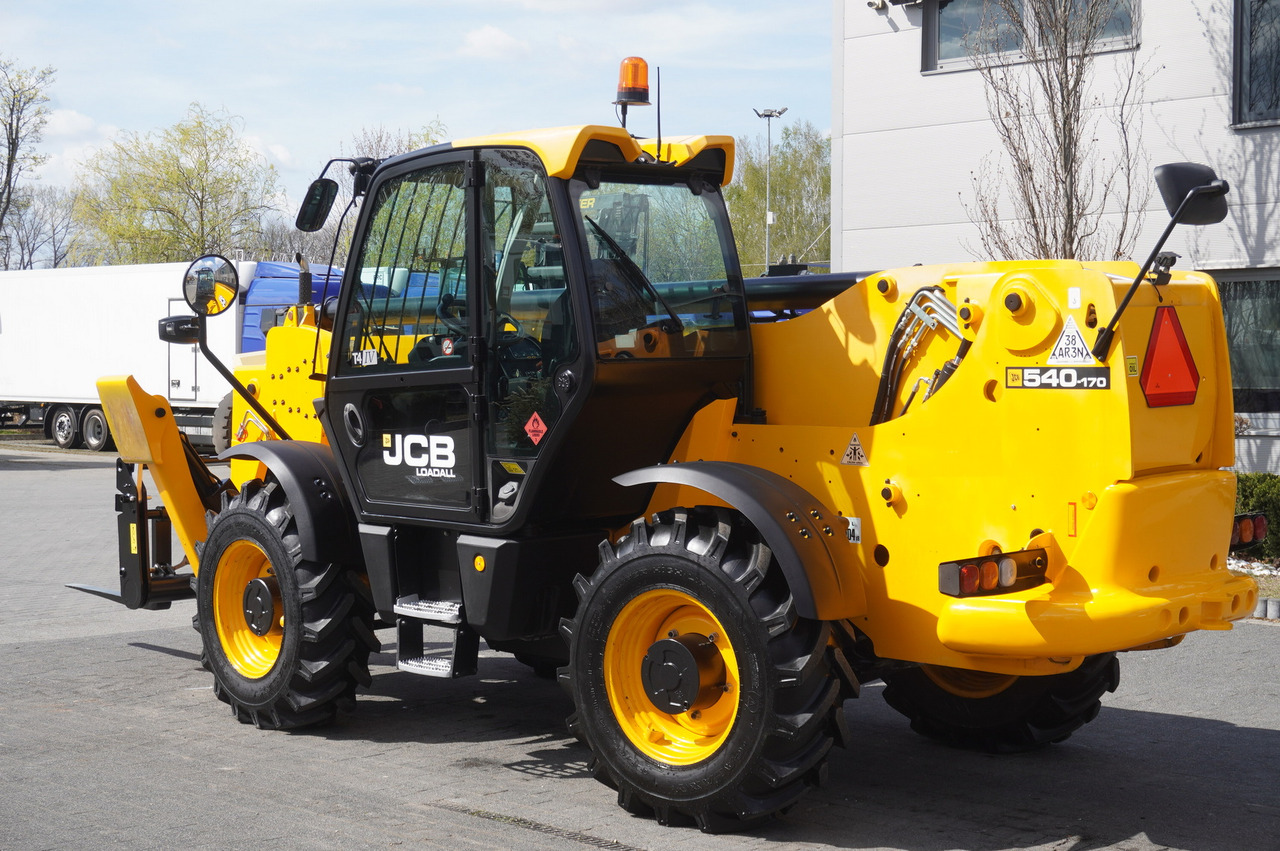 Pá carregadora telescópica JCB 540-170 Telescopic Loader / 17m / joystick: foto 8