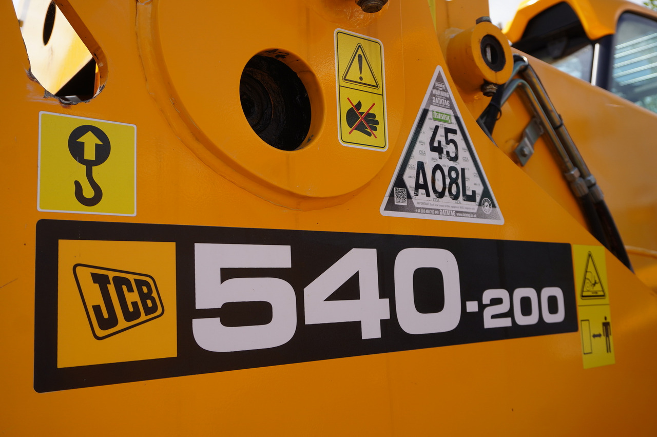 JCB 540-200 Telescopic Loader / 20 m reach / joystick / 2 units - Empilhador telescópico: foto 5 JCB 540-200 Telescopic Loader / 20 m reach / joystick / 2 units - Empilhador telescópico: foto 5