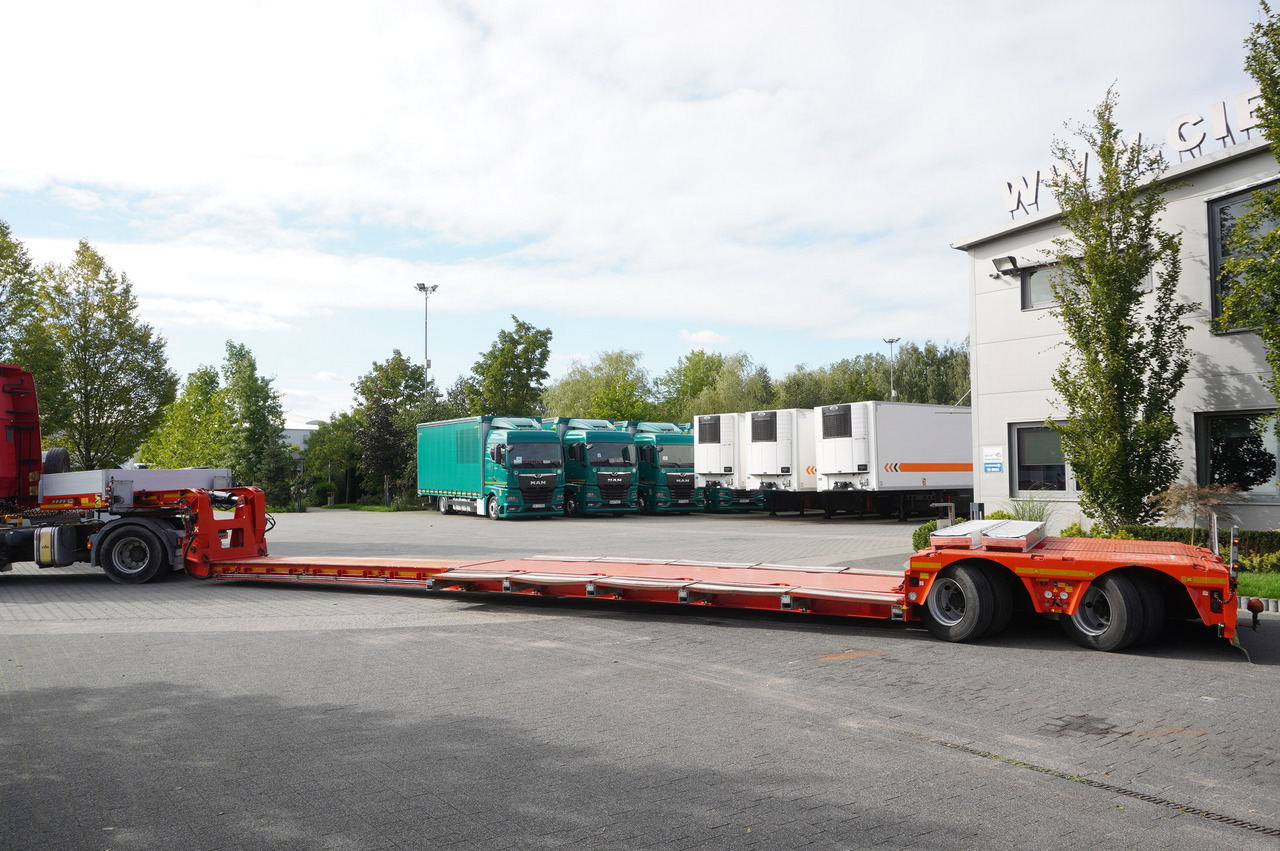 KÄSSBOHRER LB2 TIEF-BETT low loader semi-trailer / 16.5 m / Extendable semi-trailer / steered axles / 2 units - Semireboque baixa: foto 5 KÄSSBOHRER LB2 TIEF-BETT low loader semi-trailer / 16.5 m / Extendable semi-trailer / steered axles / 2 units - Semireboque baixa: foto 5