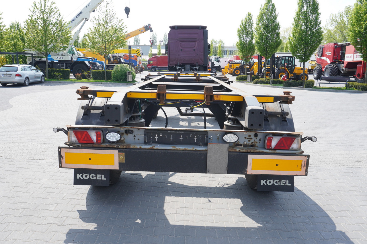 KOGEL AWE 18, two-axle, BDF, 7.5m chassis , air suspension, SAF axles - Reboque chassi: foto 5 KOGEL AWE 18, two-axle, BDF, 7.5m chassis , air suspension, SAF axles - Reboque chassi: foto 5