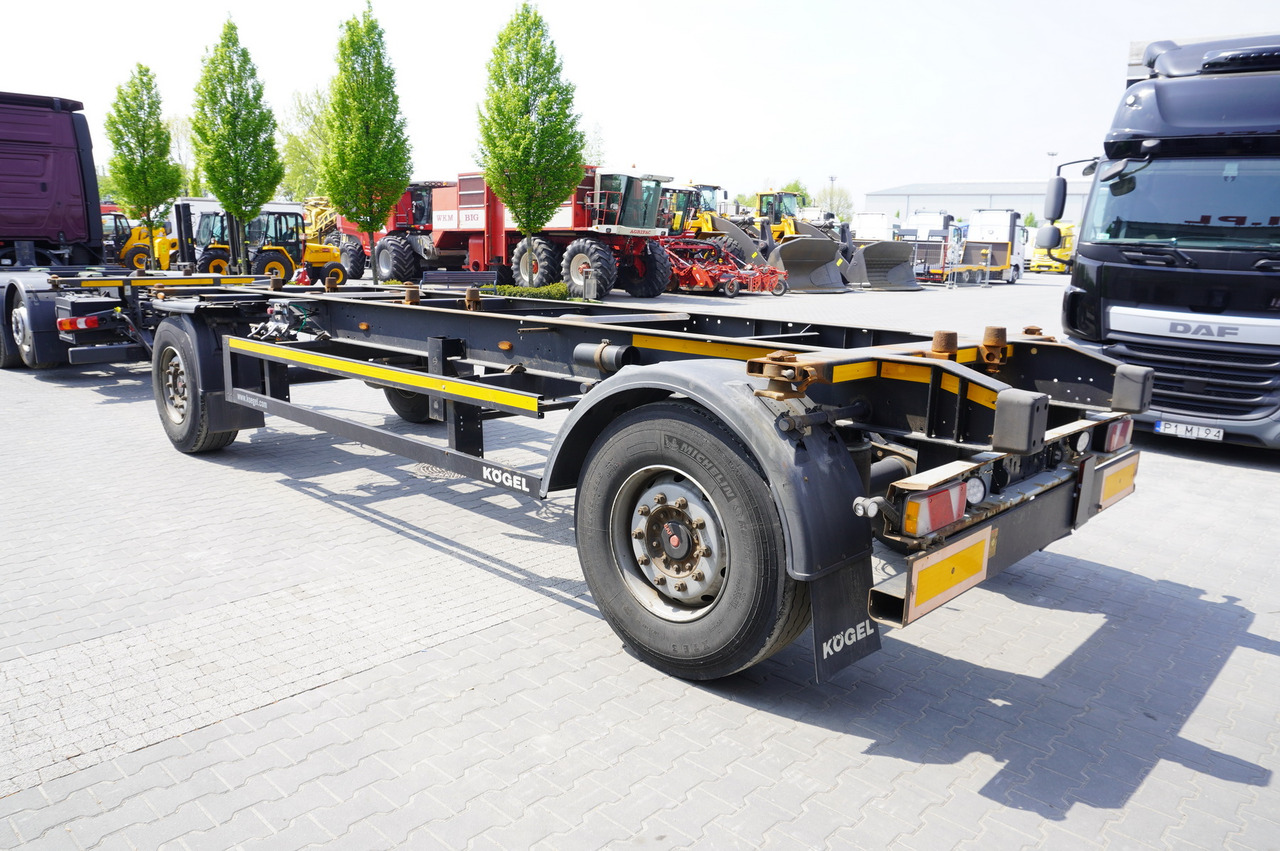 KOGEL AWE 18, two-axle, BDF, 7.5m chassis , air suspension, SAF axles - Reboque chassi: foto 4 KOGEL AWE 18, two-axle, BDF, 7.5m chassis , air suspension, SAF axles - Reboque chassi: foto 4