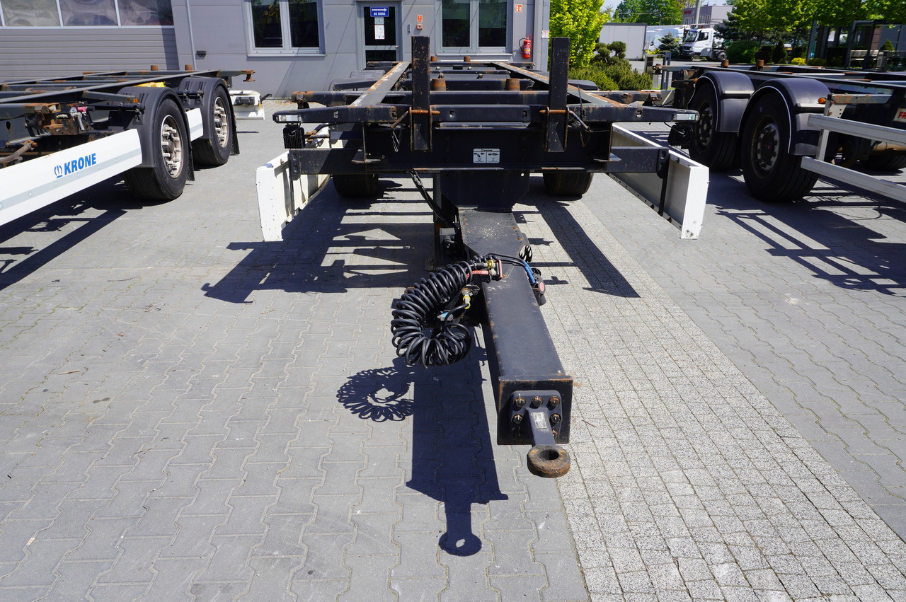 KRONE BDF / 18 t - Reboque chassi: foto 2 KRONE BDF / 18 t - Reboque chassi: foto 2