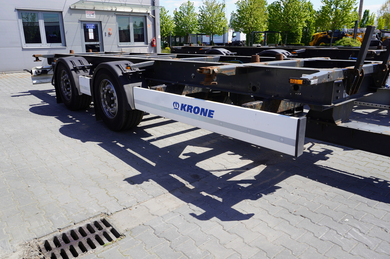 KRONE BDF / 18 t - Reboque chassi: foto 4 KRONE BDF / 18 t - Reboque chassi: foto 4