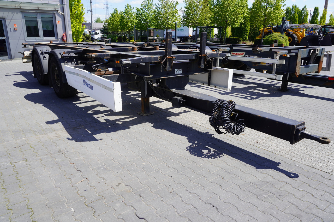KRONE BDF / 18 t - Reboque chassi: foto 1 KRONE BDF / 18 t - Reboque chassi: foto 1