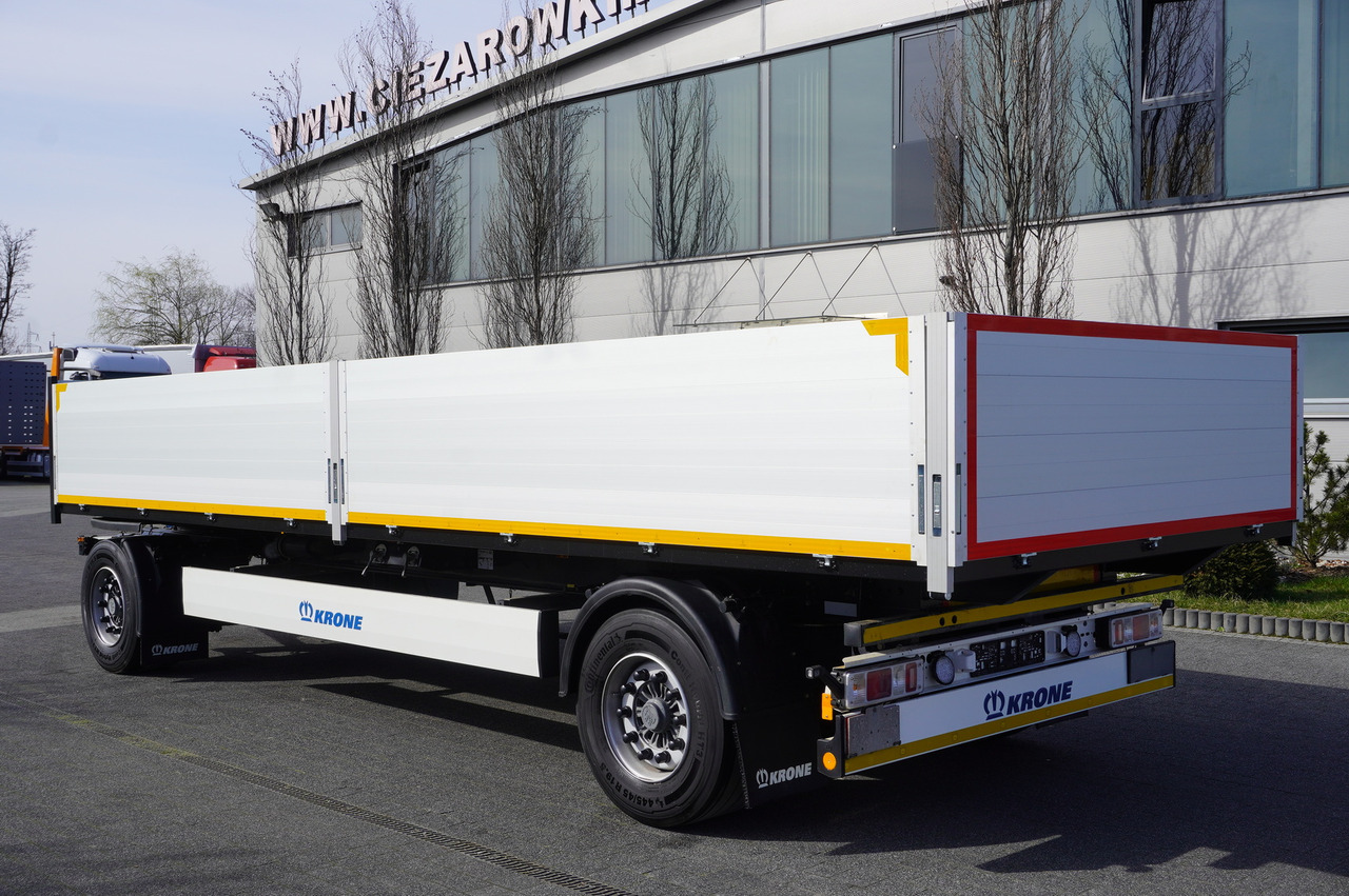 KRONE Construction trailer / Flatbed 18 pallets / NEW year 2024 - Reboque plataforma/ Caixa aberta: foto 4 KRONE Construction trailer / Flatbed 18 pallets / NEW year 2024 - Reboque plataforma/ Caixa aberta: foto 4
