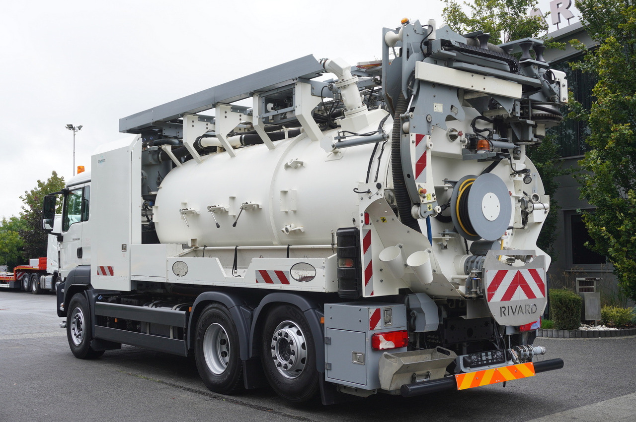 MAN TGS 26.360 E6 / RIVARD sewage cleaner 18 m3 / 90 tho. km / steering axle / 2 units - Caminhão limpa fossa: foto 4 MAN TGS 26.360 E6 / RIVARD sewage cleaner 18 m3 / 90 tho. km / steering axle / 2 units - Caminhão limpa fossa: foto 4