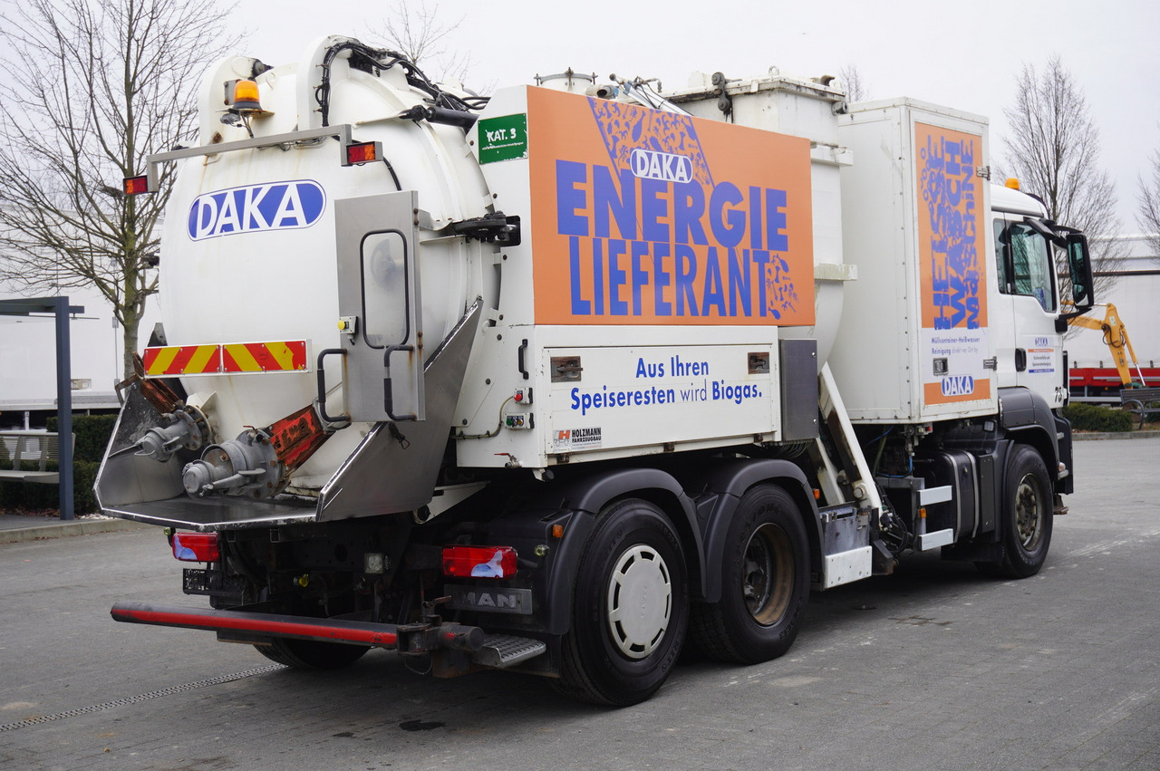 MAN TGS 26.360 / Holzmann Fahrzeugbau HBS 28/120.00 kitchen waste vehicle / Euro 5 - Caminhão de lixo: foto 4 MAN TGS 26.360 / Holzmann Fahrzeugbau HBS 28/120.00 kitchen waste vehicle / Euro 5 - Caminhão de lixo: foto 4