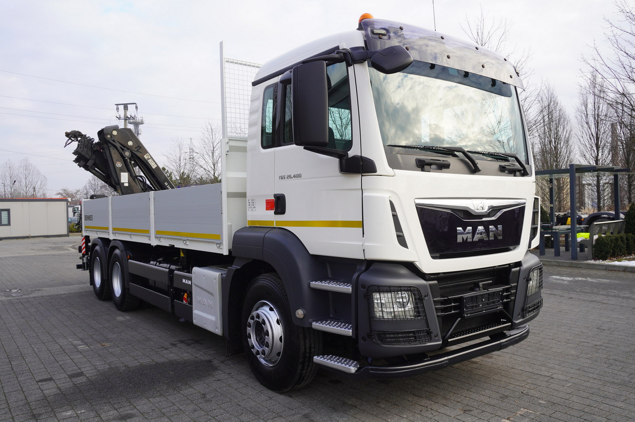 MAN TGS 26.400 / HDS HIAB 244 EP-4 HIDUO 8500 kg / 6x4 - Camião de caixa aberta/ Plataforma, Caminhão grua: foto 5 MAN TGS 26.400 / HDS HIAB 244 EP-4 HIDUO 8500 kg / 6x4 - Camião de caixa aberta/ Plataforma, Caminhão grua: foto 5