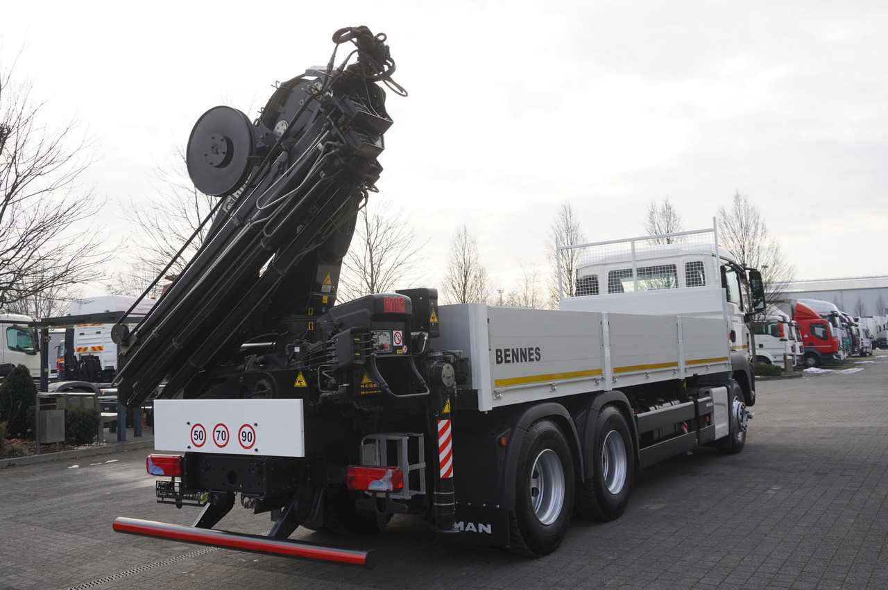 MAN TGS 26.400 / HDS HIAB 244 EP-4 HIDUO 8500 kg / 6x4 - Camião de caixa aberta/ Plataforma, Caminhão grua: foto 4 MAN TGS 26.400 / HDS HIAB 244 EP-4 HIDUO 8500 kg / 6x4 - Camião de caixa aberta/ Plataforma, Caminhão grua: foto 4