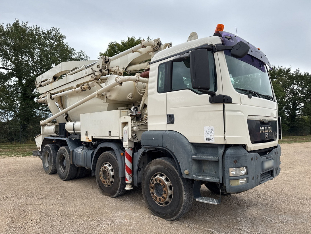 MAN TGS 32.400 8x4 Concrete Mixer Pump truck / 426 MTH !!! / 18 meters - Caminhão betoneira: foto 4 MAN TGS 32.400 8x4 Concrete Mixer Pump truck / 426 MTH !!! / 18 meters - Caminhão betoneira: foto 4