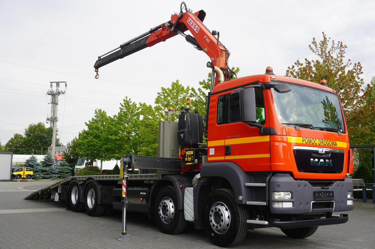 MAN TGS 35.360 E5 8x2 / FASSI F165 / 5.4 T cap. / 8.25 m reach - Caminhão transporte de veículos, Caminhão grua: foto 2 MAN TGS 35.360 E5 8x2 / FASSI F165 / 5.4 T cap. / 8.25 m reach - Caminhão transporte de veículos, Caminhão grua: foto 2