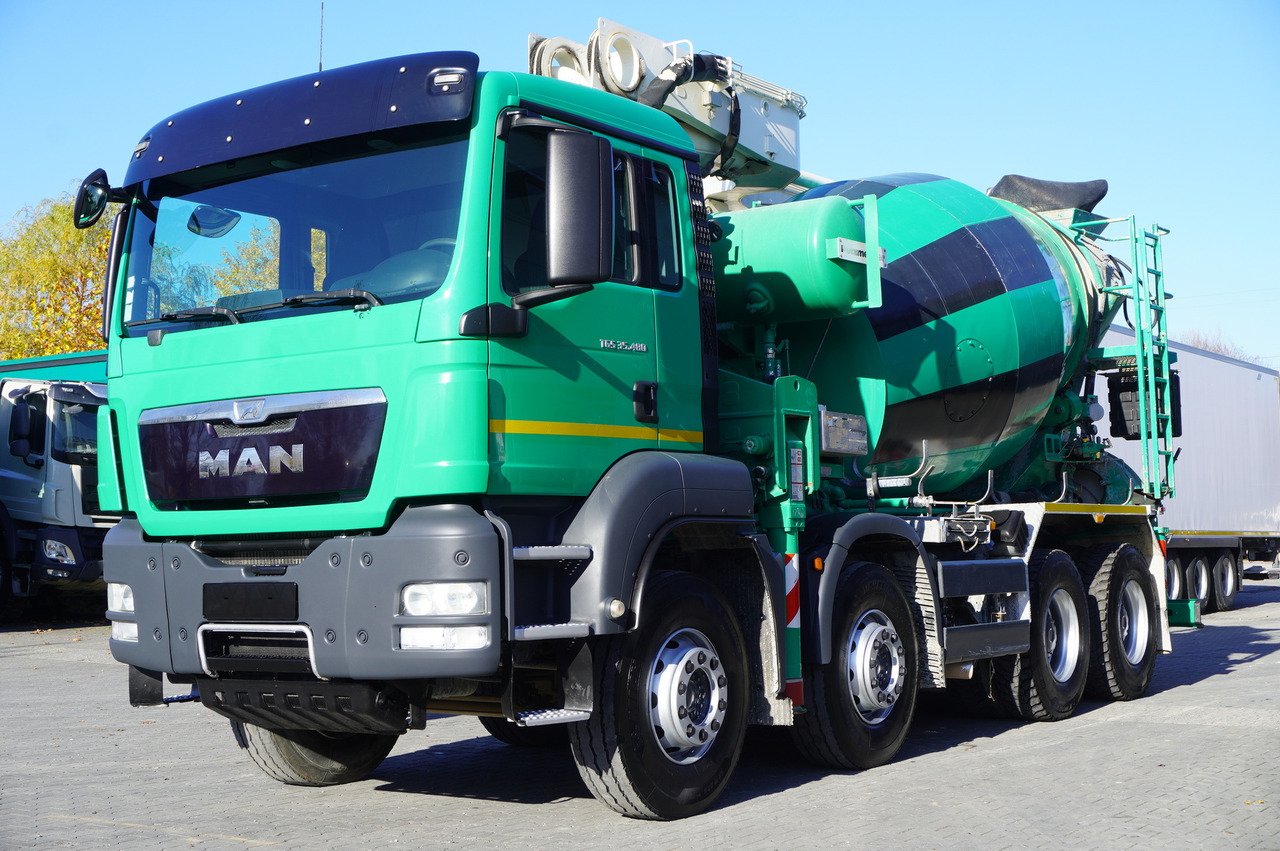 MAN TGS 35.480 8x4 Concrete Mixer Pump truck / Putzmeister M24-3 / 1600 MTH! - Caminhão betoneira: foto 2 MAN TGS 35.480 8x4 Concrete Mixer Pump truck / Putzmeister M24-3 / 1600 MTH! - Caminhão betoneira: foto 2