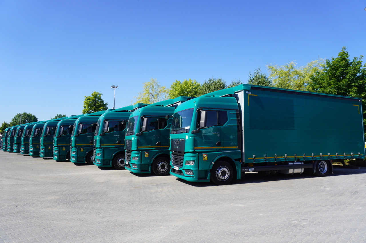 MAN TGX 18.470 / 2022 / Curtainsider 19 EPAL / Retarder / 15 units - Caminhão com lona: foto 2 MAN TGX 18.470 / 2022 / Curtainsider 19 EPAL / Retarder / 15 units - Caminhão com lona: foto 2