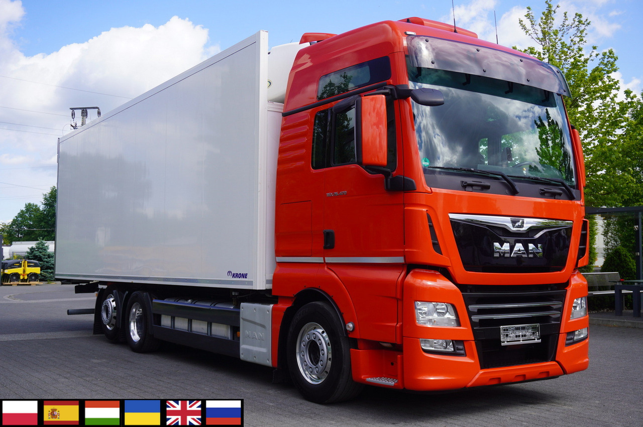 MAN TGX 26.470 / Krone refrigerator bitemperature doppelstock 20 EPAL / Carrier Supra 1250 MT - Caminhão frigorífico: foto 1 MAN TGX 26.470 / Krone refrigerator bitemperature doppelstock 20 EPAL / Carrier Supra 1250 MT - Caminhão frigorífico: foto 1