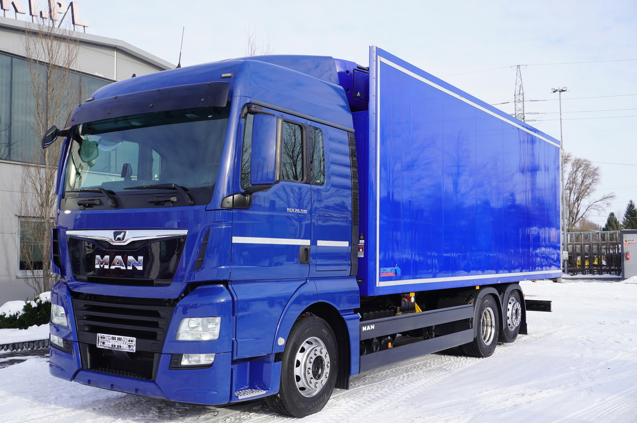 MAN TGX 26.510 6×2 E6 2021 / ATP/FRC / Schmitz FLOWER refrigerator 19 pallets / steering axle / 2 units - Caminhão frigorífico: foto 3 MAN TGX 26.510 6×2 E6 2021 / ATP/FRC / Schmitz FLOWER refrigerator 19 pallets / steering axle / 2 units - Caminhão frigorífico: foto 3