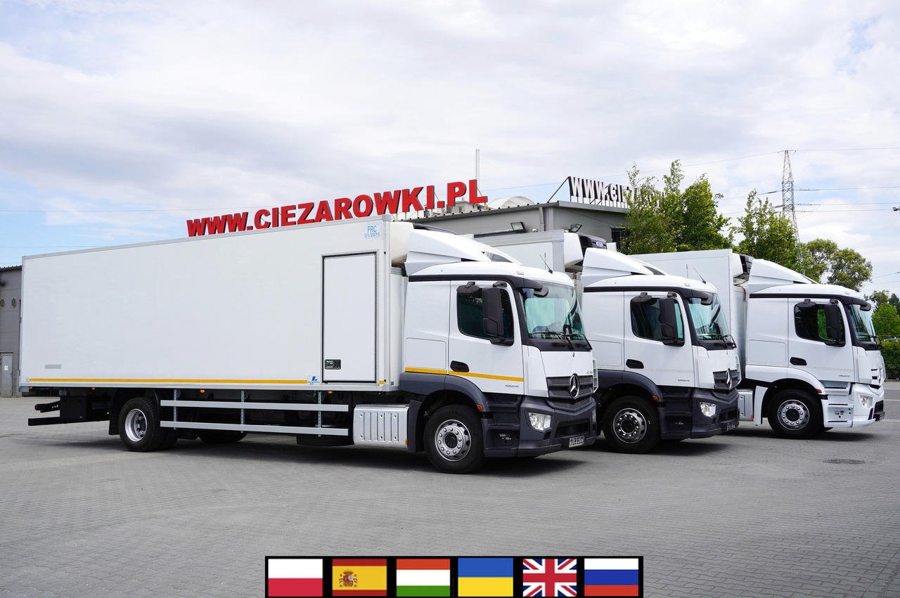 MERCEDES-BENZ Actros 1824 / Refrigerator 22 EPAL / Carrier Supra 1250 / Sleeping cabin / 3 units - Caminhão frigorífico: foto 1 MERCEDES-BENZ Actros 1824 / Refrigerator 22 EPAL / Carrier Supra 1250 / Sleeping cabin / 3 units - Caminhão frigorífico: foto 1