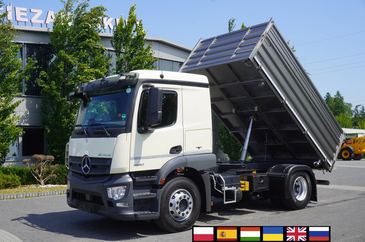 MERCEDES-BENZ Actros 1840 / New 3-side tipper 10 EPAL / Diff. lock / Load cap 10 t - Caminhão basculante: foto 1 MERCEDES-BENZ Actros 1840 / New 3-side tipper 10 EPAL / Diff. lock / Load cap 10 t - Caminhão basculante: foto 1