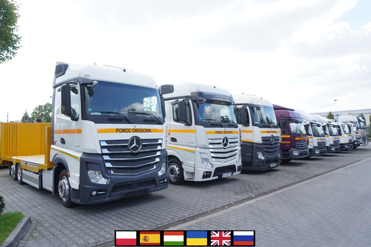 MERCEDES-BENZ Actros 1845 / NEW TOW TRUCK PLATFORM/ Sleeper cab / several units - Caminhão reboque: foto 1 MERCEDES-BENZ Actros 1845 / NEW TOW TRUCK PLATFORM/ Sleeper cab / several units - Caminhão reboque: foto 1