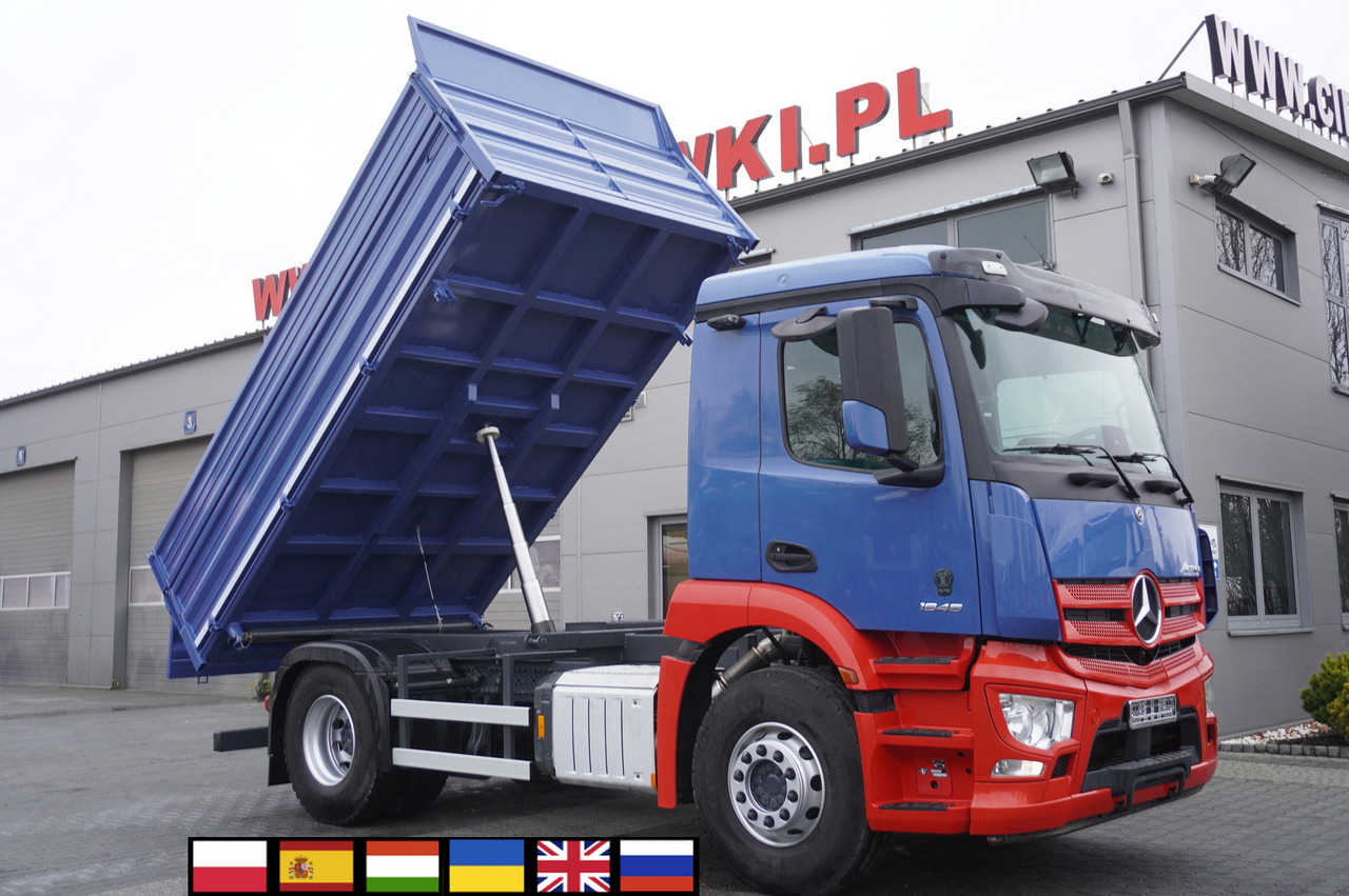 MERCEDES-BENZ Actros 1846 4×2 / NEW 3-sided tipper / 10 t load cap / Diff. lock - Caminhão basculante: foto 1 MERCEDES-BENZ Actros 1846 4×2 / NEW 3-sided tipper / 10 t load cap / Diff. lock - Caminhão basculante: foto 1