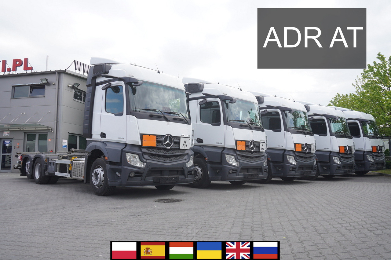 MERCEDES-BENZ Actros 2545 6×2 MP5 / ADR AT / 12 units - Caminhão transportador de contêineres/ Caixa móvel: foto 1 MERCEDES-BENZ Actros 2545 6×2 MP5 / ADR AT / 12 units - Caminhão transportador de contêineres/ Caixa móvel: foto 1