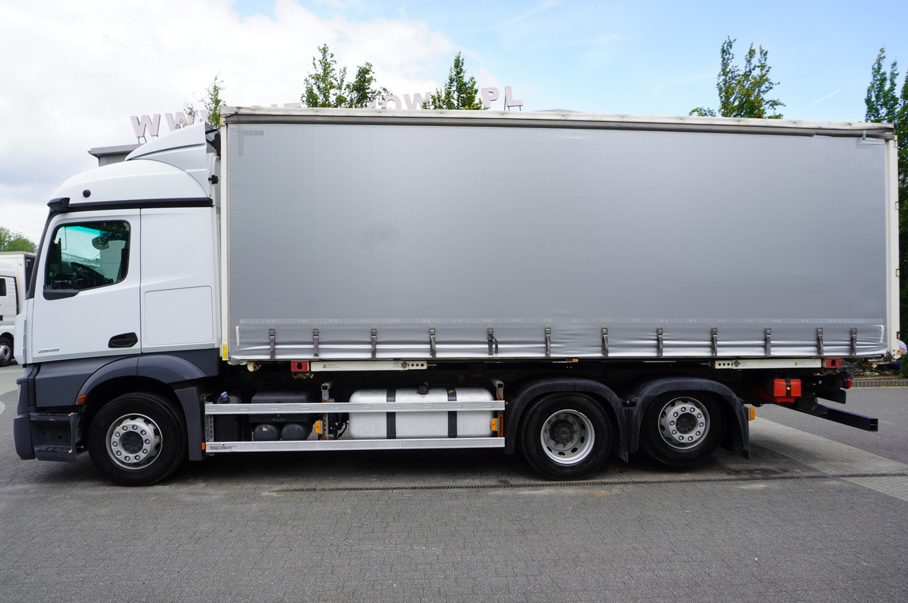 MERCEDES-BENZ Actros 2545 6×2 MP5 / ADR AT / Curtainsider 18 EPAL - Caminhão com lona: foto 2 MERCEDES-BENZ Actros 2545 6×2 MP5 / ADR AT / Curtainsider 18 EPAL - Caminhão com lona: foto 2
