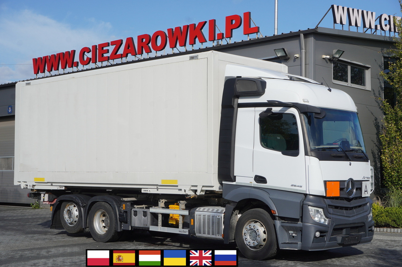 MERCEDES-BENZ Actros 2545 MP5 / KRONE 18 EPAL box body / ADR AT - Caminhão furgão: foto 1 MERCEDES-BENZ Actros 2545 MP5 / KRONE 18 EPAL box body / ADR AT - Caminhão furgão: foto 1