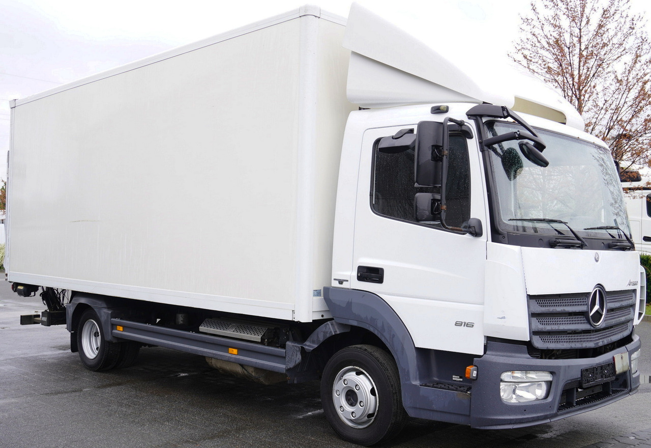 MERCEDES-BENZ Atego 816 E6 4x2 / container / 15 pallets - Caminhão furgão: foto 1 MERCEDES-BENZ Atego 816 E6 4x2 / container / 15 pallets - Caminhão furgão: foto 1
