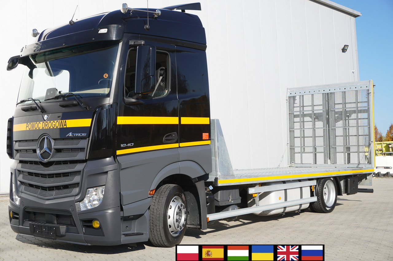 Merced Actros 1840 E6 4×2 / NEW Tow Truck platform 9.25 m / Lounge cabin - Caminhão reboque: foto 1 Merced Actros 1840 E6 4×2 / NEW Tow Truck platform 9.25 m / Lounge cabin - Caminhão reboque: foto 1