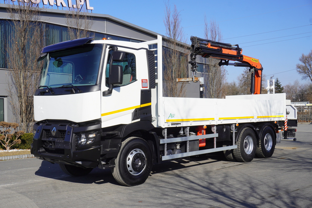 RENAULT C380 / 6x4 / HDS Palfinger PK 18002-EH 6000 kg - Guindaste móvel: foto 2 RENAULT C380 / 6x4 / HDS Palfinger PK 18002-EH 6000 kg - Guindaste móvel: foto 2
