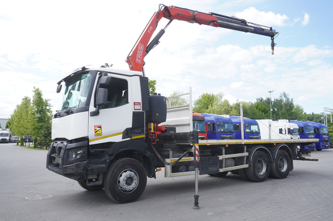 Caminhão grua RENAULT K380 6x4 / FASSI F175 crane 7.85 t / 120 thousand km!: foto 9