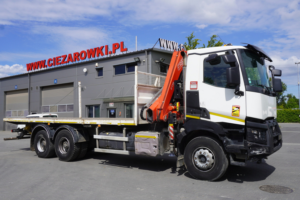 RENAULT K380 6x4 / FASSI F175 crane 7.85 t / 120 thousand km! - Caminhão grua: foto 4 RENAULT K380 6x4 / FASSI F175 crane 7.85 t / 120 thousand km! - Caminhão grua: foto 4