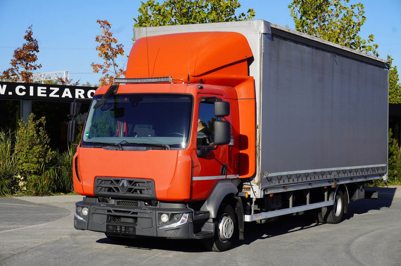 RENAULT Midlum 12.245 / dropside / sleeper / 18 pallets - Caminhão com lona: foto 1 RENAULT Midlum 12.245 / dropside / sleeper / 18 pallets - Caminhão com lona: foto 1