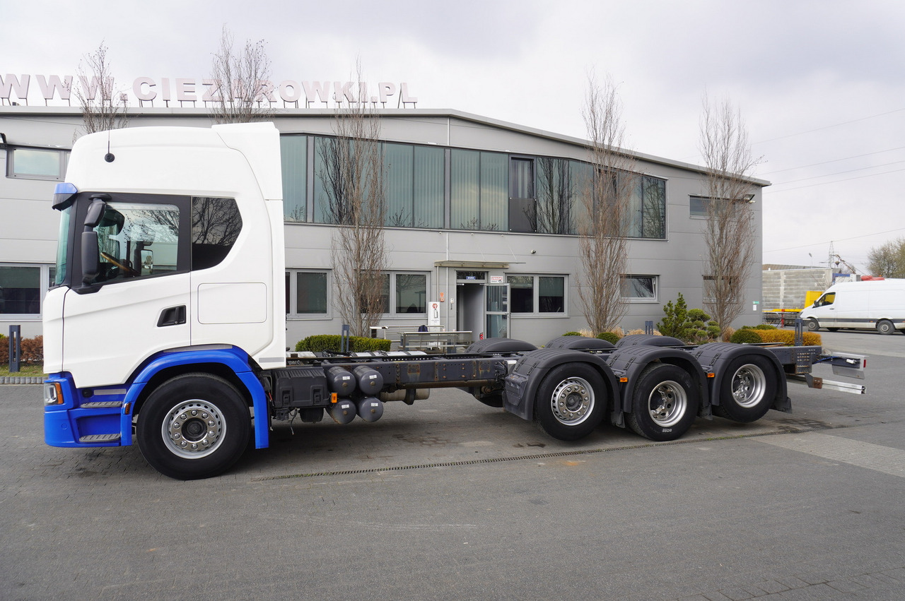 SCANIA G500 8x2 / 2nd axis steered / Chassis 8.35 m / 2021 - Caminhão grua: foto 3 SCANIA G500 8x2 / 2nd axis steered / Chassis 8.35 m / 2021 - Caminhão grua: foto 3