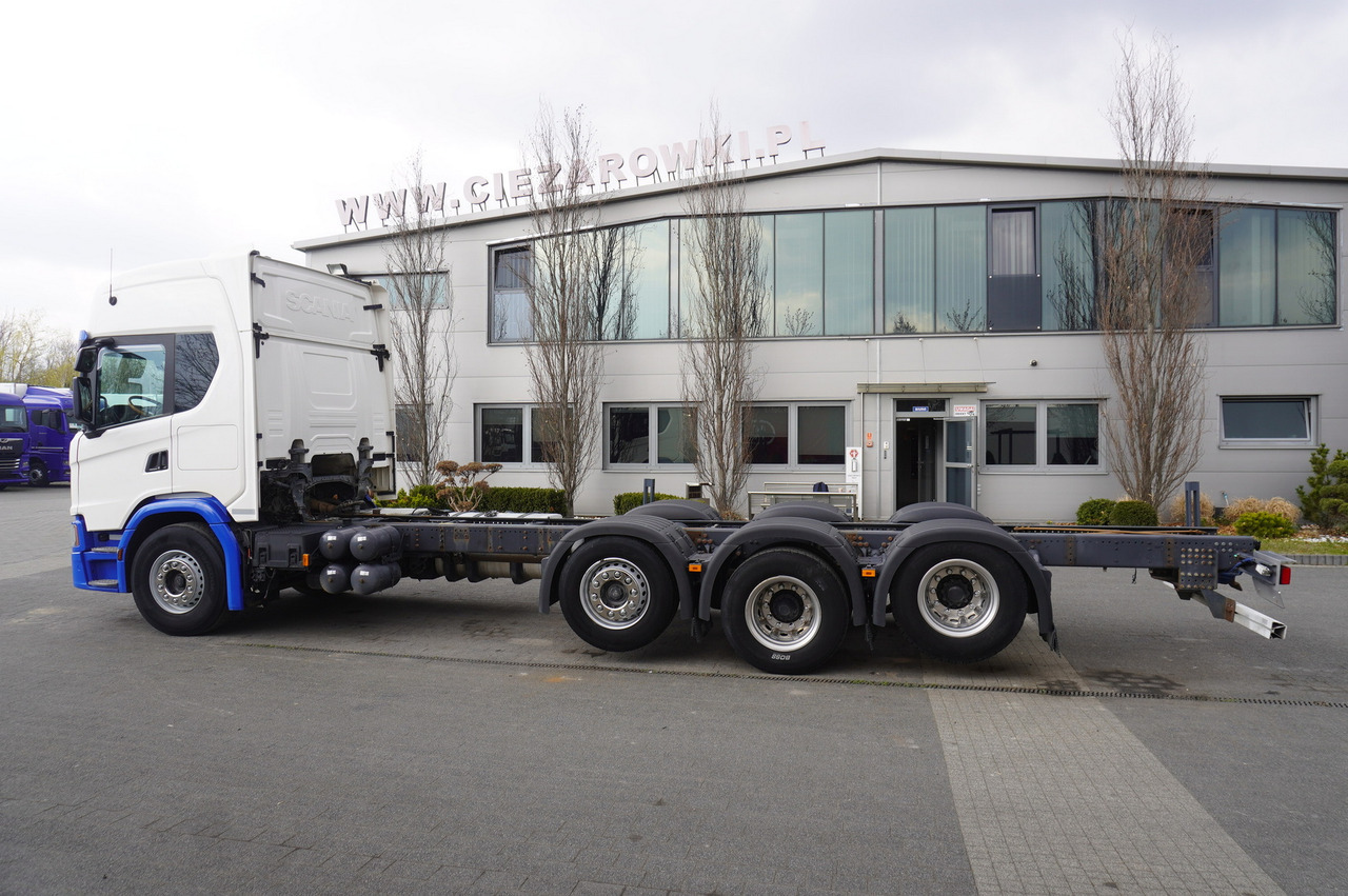 SCANIA G500 8x2 / 2nd axis steered / Chassis 8.35 m / 2021 - Caminhão chassi: foto 4 SCANIA G500 8x2 / 2nd axis steered / Chassis 8.35 m / 2021 - Caminhão chassi: foto 4
