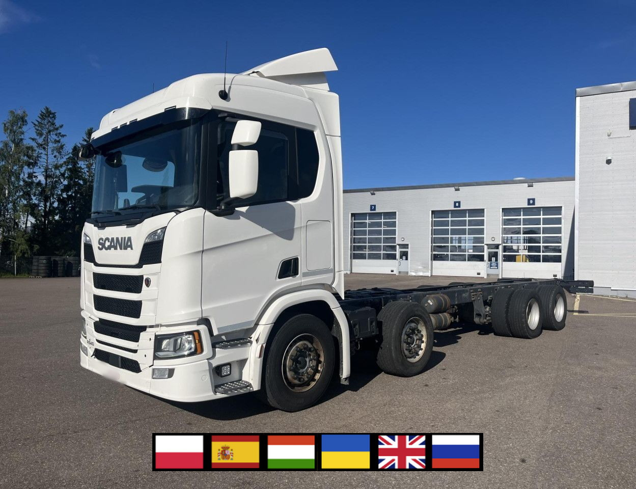 SCANIA R 540 B8x4NB / Truck chassis / Sleeper cab - Caminhão chassi: foto 1 SCANIA R 540 B8x4NB / Truck chassis / Sleeper cab - Caminhão chassi: foto 1