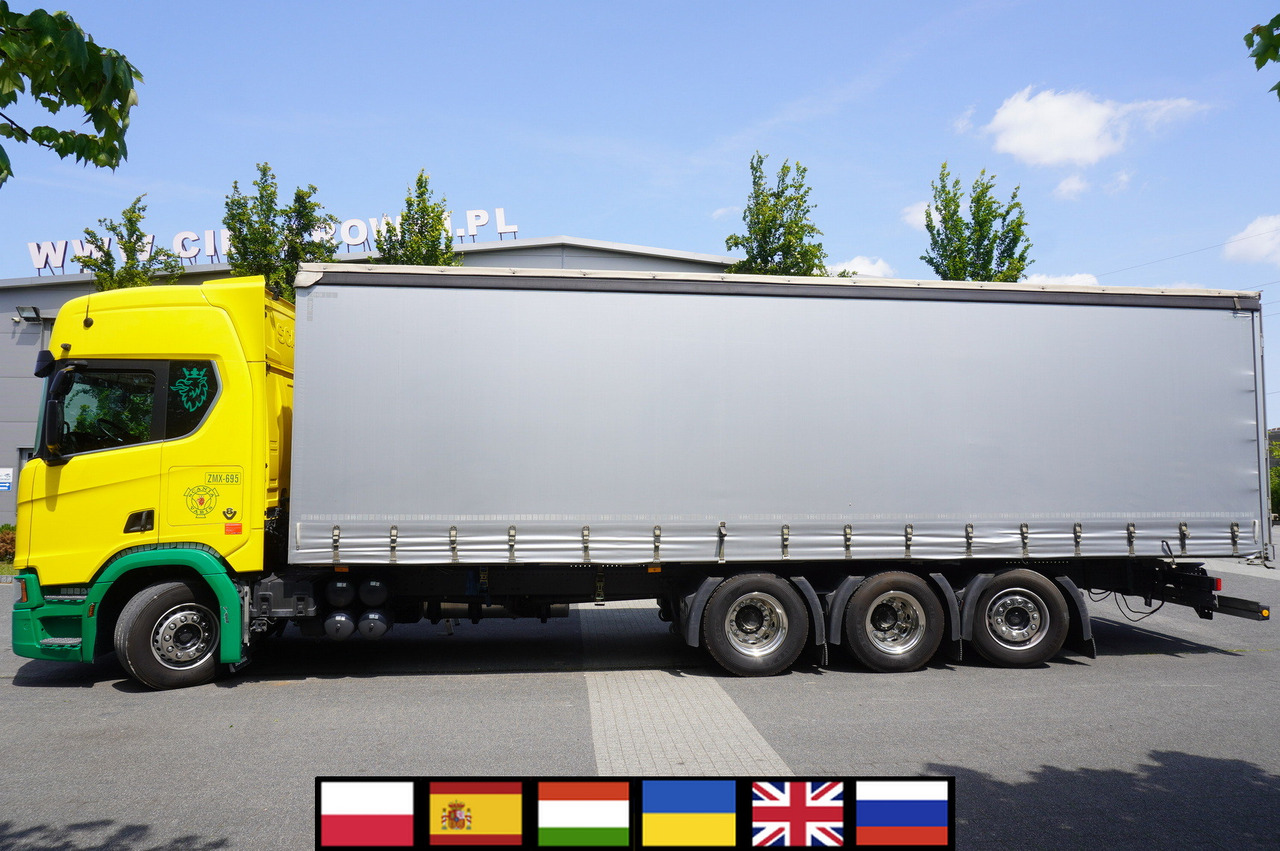 SCANIA R650 V8 8x4 /4 / 2020 / Curtainsider 23 EPAL - Caminhão com lona: foto 1 SCANIA R650 V8 8x4 /4 / 2020 / Curtainsider 23 EPAL - Caminhão com lona: foto 1