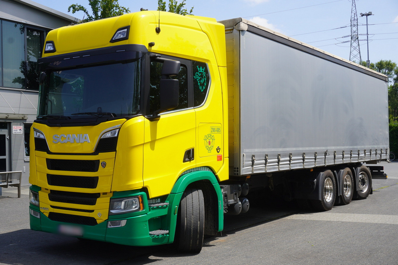 SCANIA R650 V8 8x4 /4 / 2020 / Curtainsider 23 EPAL - Caminhão com lona: foto 2 SCANIA R650 V8 8x4 /4 / 2020 / Curtainsider 23 EPAL - Caminhão com lona: foto 2