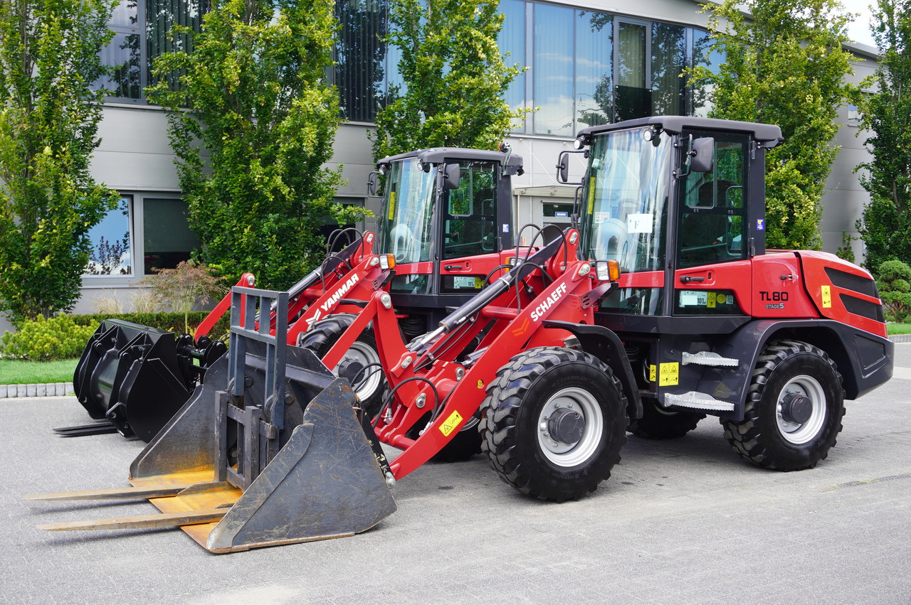 SCHAEFF Yanmar/SCHAEFF TL80 Wheel Loader / 2023 / 2000 Hours! / 2 units - Carregadeira de rodas: foto 1 SCHAEFF Yanmar/SCHAEFF TL80 Wheel Loader / 2023 / 2000 Hours! / 2 units - Carregadeira de rodas: foto 1
