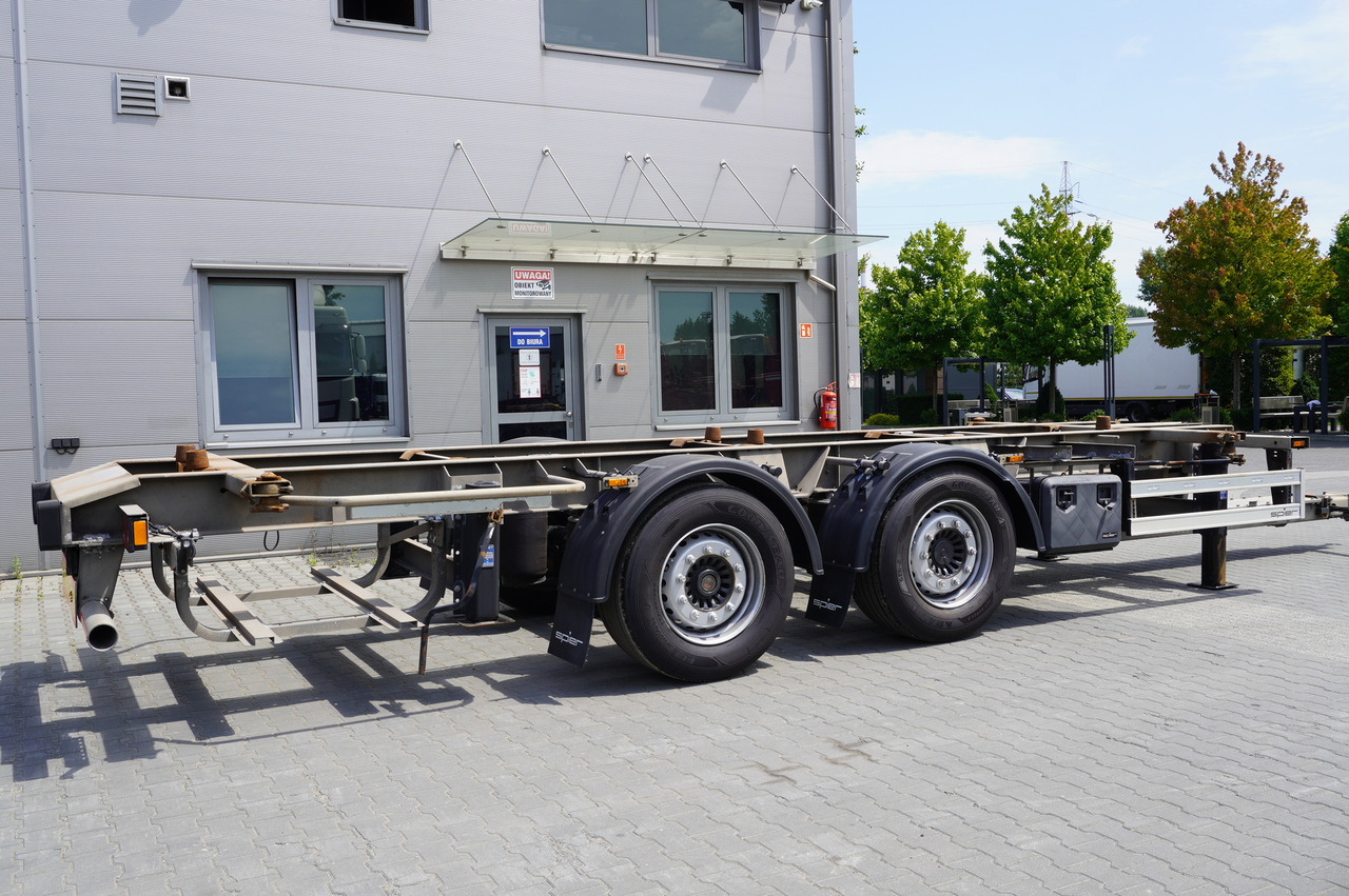 SPIER Trailer ZWL 290 BDF / 18 t - Reboque chassi: foto 2 SPIER Trailer ZWL 290 BDF / 18 t - Reboque chassi: foto 2