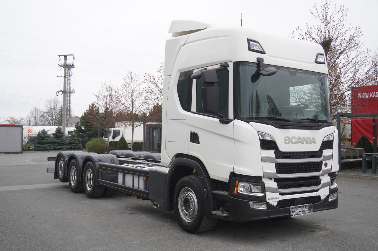 Scania G540 8x4 / Chassis 8.7 m / Steered axle / 2021 - Caminhão chassi: foto 1 Scania G540 8x4 / Chassis 8.7 m / Steered axle / 2021 - Caminhão chassi: foto 1