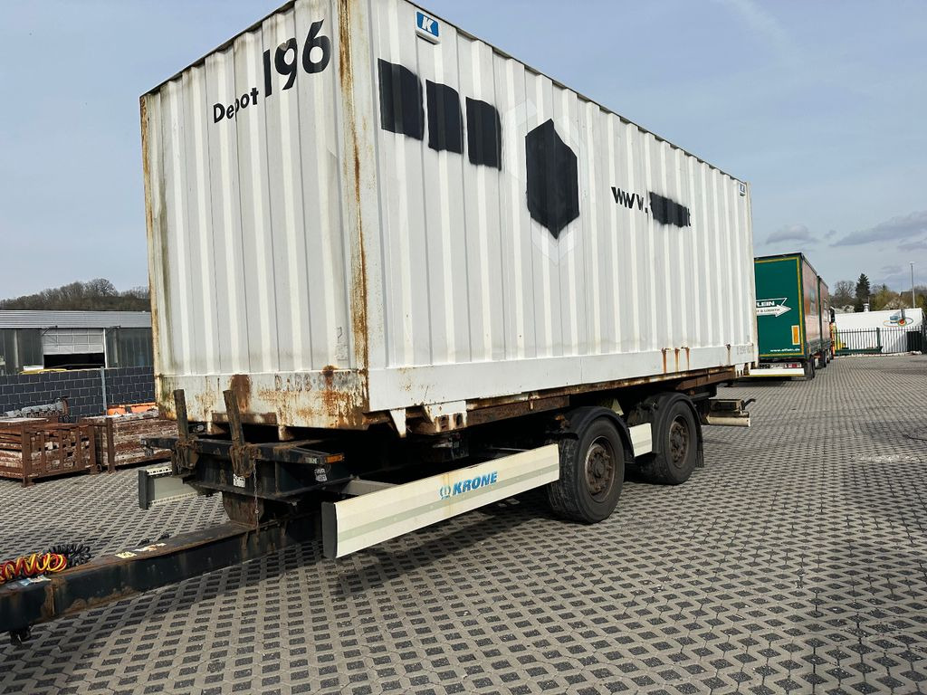Krone ZZ 18- BDF Containerchassi Scheibenbremsen - - Reboque transportador de contêineres/ Caixa móvel: foto 2 Krone ZZ 18- BDF Containerchassi Scheibenbremsen - - Reboque transportador de contêineres/ Caixa móvel: foto 2