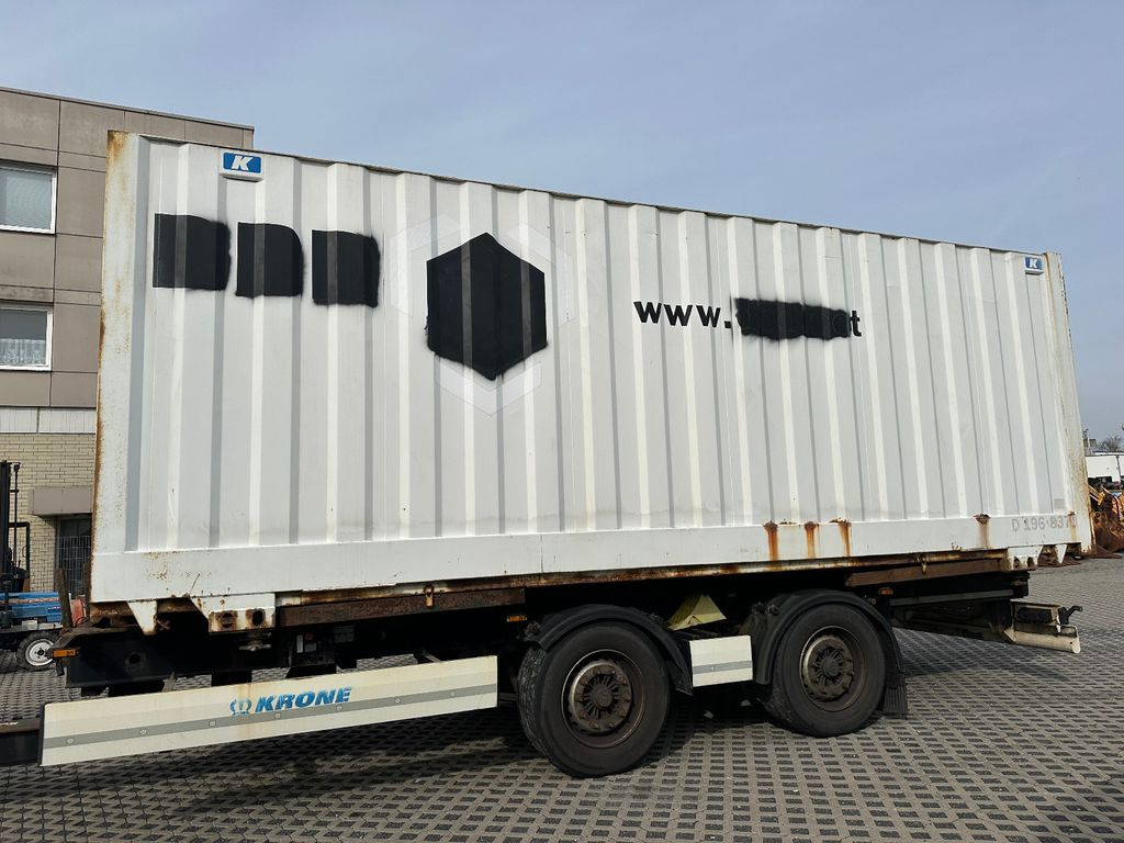 Krone ZZ 18- BDF Containerchassi Scheibenbremsen - - Reboque transportador de contêineres/ Caixa móvel: foto 4 Krone ZZ 18- BDF Containerchassi Scheibenbremsen - - Reboque transportador de contêineres/ Caixa móvel: foto 4