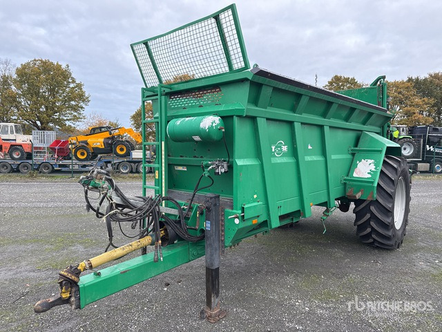 2015 Tebbe TS120 Manure Spreader - Espalhador de estrume: foto 1 2015 Tebbe TS120 Manure Spreader - Espalhador de estrume: foto 1