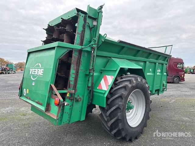 2015 Tebbe TS120 Manure Spreader - Espalhador de estrume: foto 4 2015 Tebbe TS120 Manure Spreader - Espalhador de estrume: foto 4