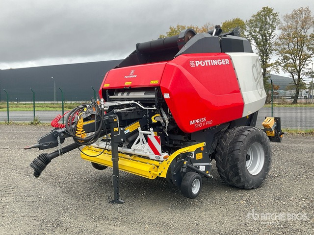2022 Poettinger Impress 3190V Master/Pro Round Baler - Enfardadeira de fardos redondos: foto 1 2022 Poettinger Impress 3190V Master/Pro Round Baler - Enfardadeira de fardos redondos: foto 1