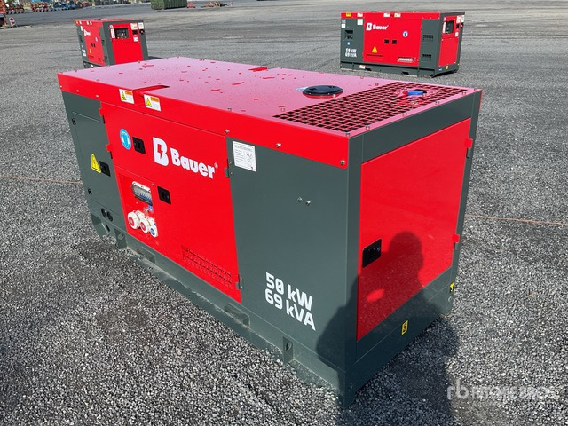 2025 Bauer Generatoren GFS-50 ATS 62.5 kVA (Unused) Generator Set - Gerador elétrico: foto 3 2025 Bauer Generatoren GFS-50 ATS 62.5 kVA (Unused) Generator Set - Gerador elétrico: foto 3
